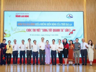 Báo Người Lao Động trao giải cuộc thi viết 'Lòng tốt quanh ta'