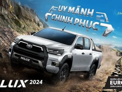 Toyota Hilux 2024 ra mắt thị trường Việt Nam, giá từ 668 triệu đồng