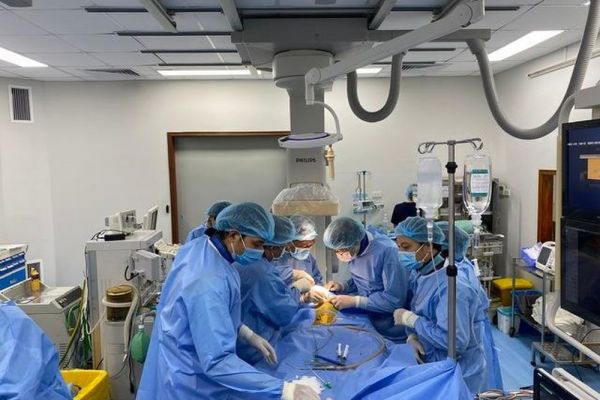 Bệnh viện Trung ương Huế khám sàng lọc bệnh tim mạch miễn phí cho người dân Hà Tĩnh
