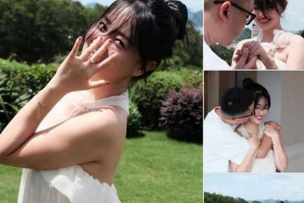 Nữ MC VTV xinh đẹp được cầu hôn ở tuổi 38 gây chú ý