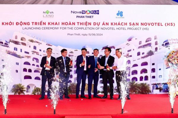 Tập đoàn Novaland (NVL) đẩy mạnh bàn giao sản phẩm tại dự án NovaWorld Phan Thiết