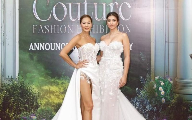 Hương Giang và dàn sao quốc tế rạng rỡ trong váy cưới của nhà thiết kế Hương Phạm