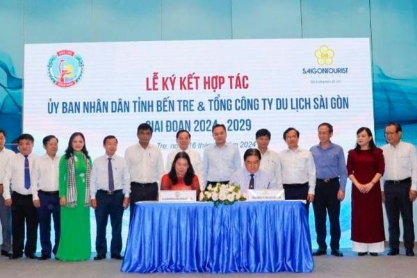 Bến Tre và Saigontourist 'bắt tay' thúc đẩy phát triển du lịch