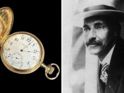 Đồng hồ vàng của hành khách giàu nhất tàu Titanic được bán với giá kỷ lục