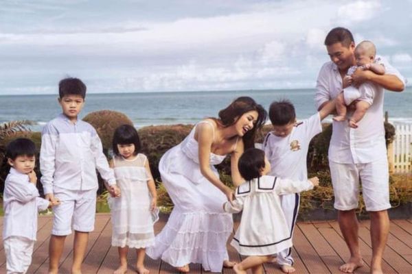 Hoa hậu Việt sinh 6 người con cho chồng đại gia, bán biệt thự 100 tỷ để về quê làm nông