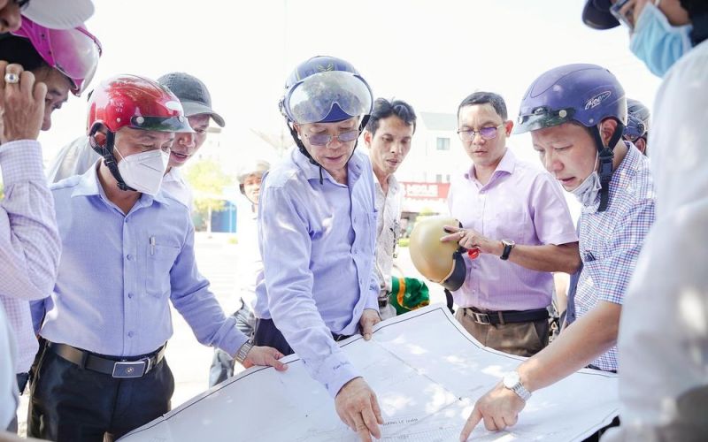 Lãnh đạo UBND tỉnh kiểm tra thực tế 02 dự án chậm triển khai trên địa bàn thành phố Phan Thiết