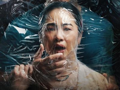 Lương Bích Hữu 'ngộp thở' bởi Trương Thế Vinh trên teaser poster phim 'Án mạng lầu 4'