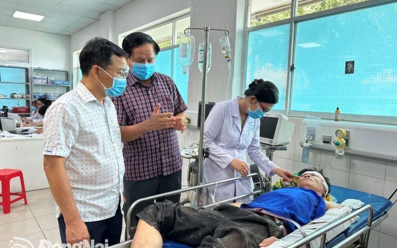 Tình hình sức khỏe 5 bệnh nhân bị thương vụ nổ lò hơi cơ bản đã ổn định
