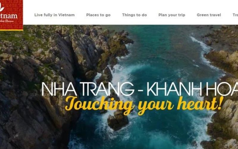 Trang quảng bá du lịch quốc gia vietnam.travel lọt top đầu khu vực