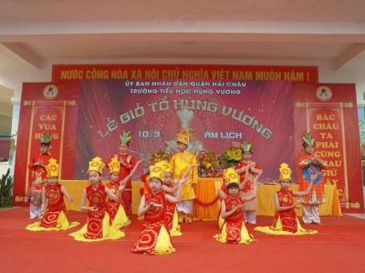 Trường học Đà Nẵng sôi nổi hoạt động trong ngày Giỗ Tổ Hùng Vương