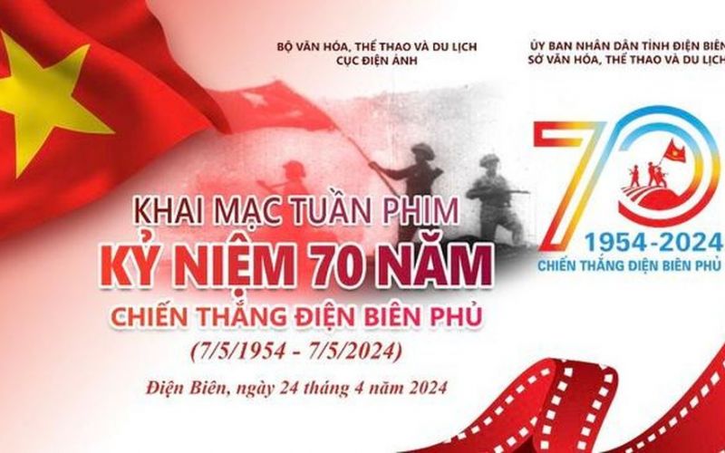 Tuần phim Kỷ niệm 70 năm Chiến thắng Điện Biên Phủ (07/5/1954 - 07/5/2024)