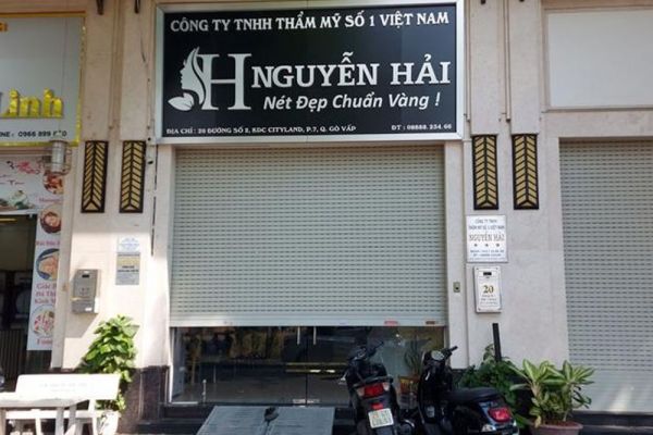 Tước giấy phép hoạt động Công ty Thẩm mỹ số 1 Việt Nam Nguyễn Hải