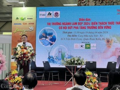 Việt Nam là thị trường tiềm năng với các nhà sản xuất, phân phối mỹ phẩm