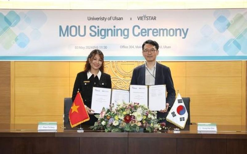 Vietstar và đại học Ulsan đồng phát triển chương trình lãnh đạo bền vững