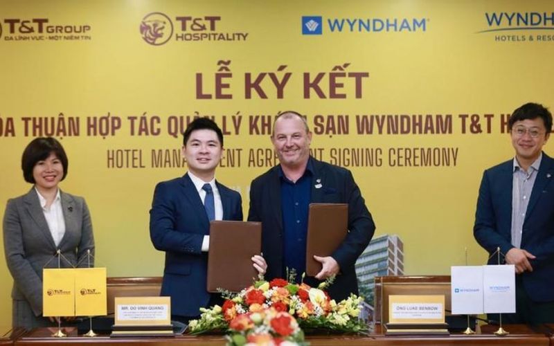 Wyndham Hotels & Resorts vận hành khách sạn 5 sao của T&T Group tại Hải Dương