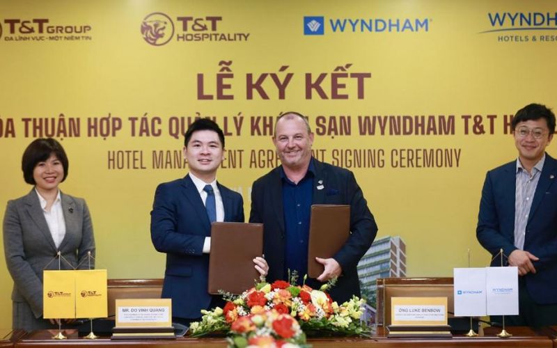 Wyndham Hotels & Resorts vận hành khách sạn của T&T Group ở Hải Dương